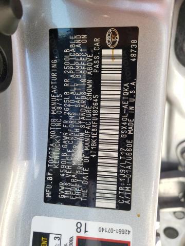 Photo 10 from auction – 2015 TOYOTA AVALON with VIN 4T1BK1EBXFU182645
