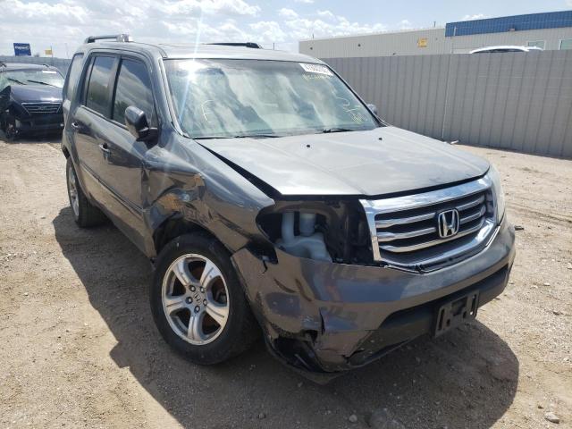 HONDA PILOT EXL 2013 with VIN 5FNYF4H5XDB056642 - Photo from auction