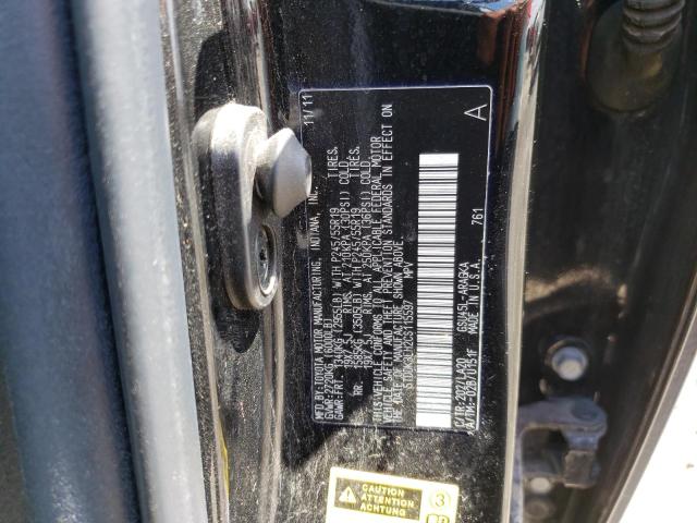 Photo 10 from auction – 2012 TOYOTA HIGHLANDER with VIN 5TDDK3EH2CS115597
