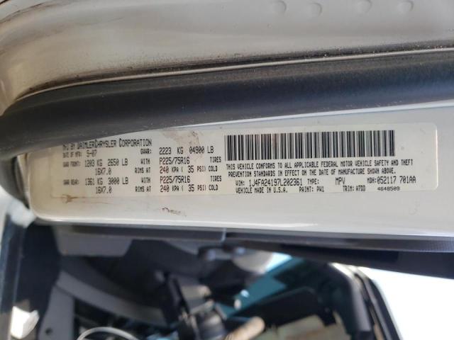 Photo 10 from auction – 2007 JEEP WRANGLER X with VIN 1J4FA24197L202361