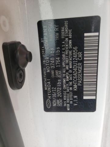 Photo 10 from auction – 2013 HYUNDAI VELOSTER with VIN KMHTC6AD4DU124856