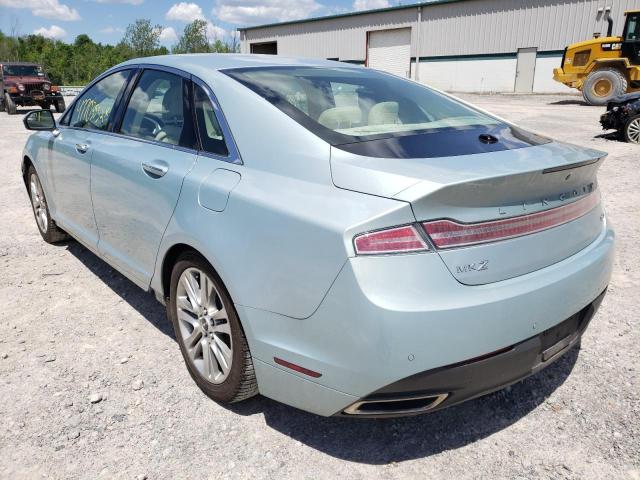 Photo 3 from auction – 2014 LINCOLN MKZ HYBRID with VIN 3LN6L2LU2ER804234