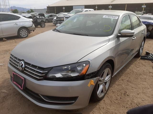 Photo 2 from auction – 2014 VOLKSWAGEN PASSAT SE with VIN 1VWBN7A35EC017052