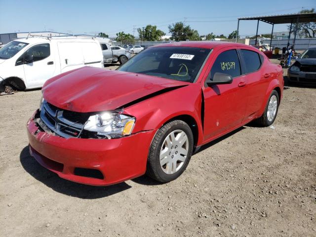 Photo 2 from auction – 2014 DODGE AVENGER SE with VIN 1C3CDZABXEN170077