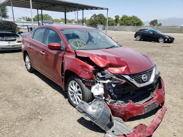 NISSAN SENTRA S 2018 with VIN 3N1AB7AP1JY343090 - Photo from auction
