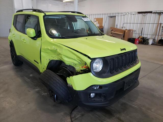 JEEP RENEGADE L 2017 with VIN ZACCJBBB1HPE94069 - Photo from auction