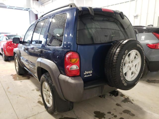 Photo 3 from auction – 2004 JEEP LIBERTY SP with VIN 1J4GL48K14W266482