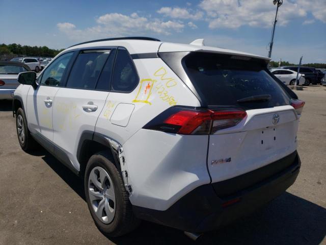 Photo 3 from auction – 2021 TOYOTA RAV4 LE with VIN 2T3G1RFV2MW158540