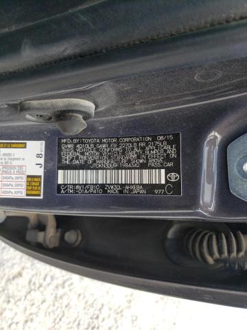 Photo 10 from auction – 2015 TOYOTA PRIUS with VIN JTDKN3DU9F1984342