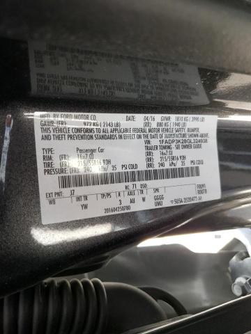 Photo 10 from auction – 2016 FORD FOCUS SE with VIN 1FADP3K28GL324938