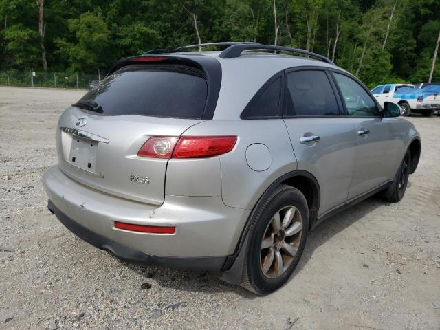Photo 4 from auction – 2004 INFINITI FX35 with VIN JNRAS08WX4X215034