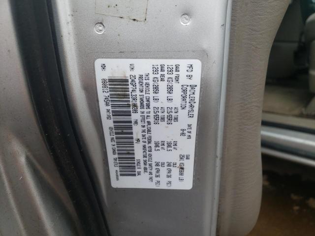 Photo 10 from auction – 2003 DODGE GRAND CARA with VIN 2D4GP74L33R100209