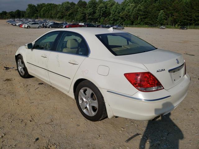 Photo 3 from auction – 2005 ACURA RL with VIN JH4KB16565C001847