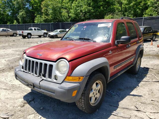 Photo 2 from auction – 2007 JEEP LIBERTY SP with VIN 1J4GL48KX7W603784