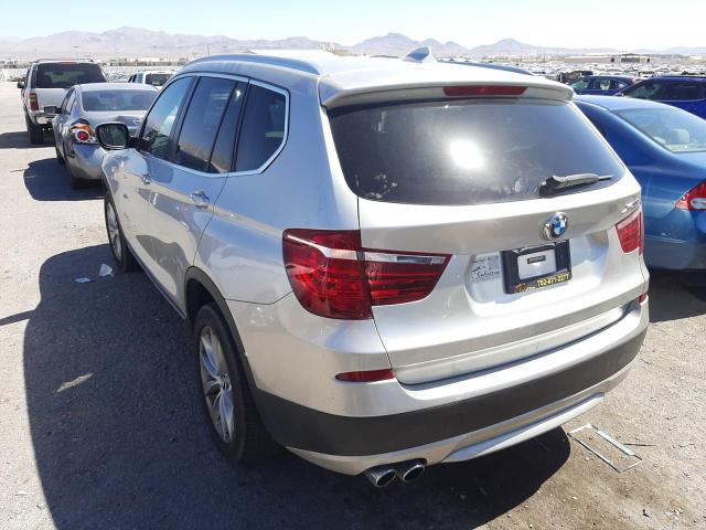 Photo 3 from auction – 2011 BMW X3 XDRIVE2 with VIN 5UXWX5C58BL706708