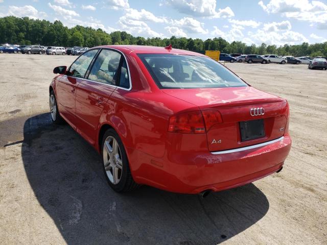 Photo 3 from auction – 2008 AUDI A4 with VIN WAUAF78E68A065496