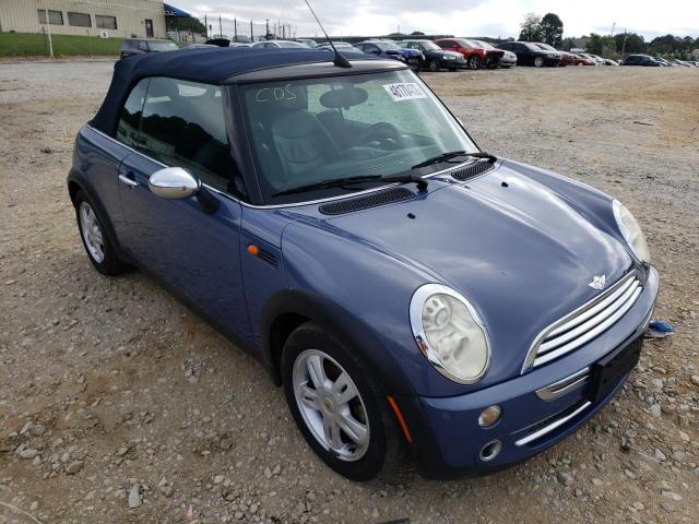 MINI COOPER 2005 with VIN WMWRF33405TF60886 - Photo from auction