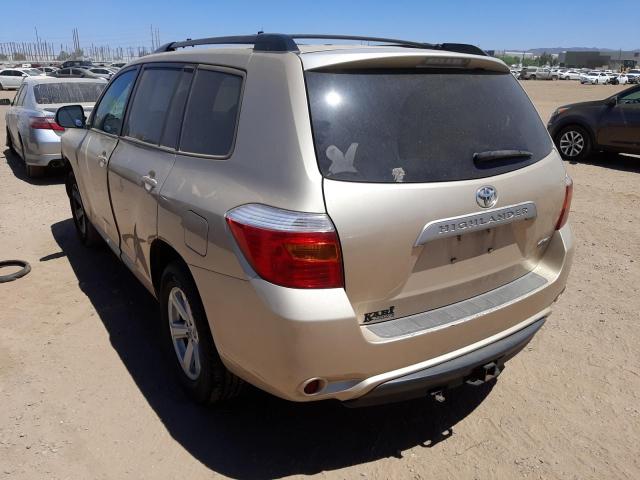 Photo 3 from auction – 2010 TOYOTA HIGHLANDER with VIN 5TDBK3EHXAS029135