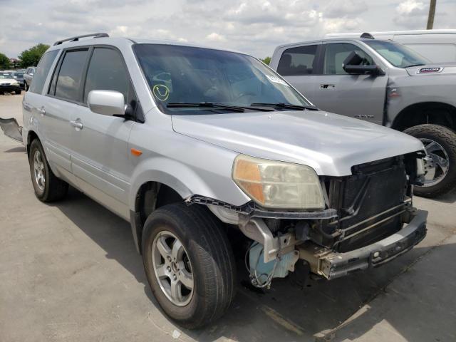 HONDA PILOT EX 2006 with VIN 5FNYF285X6B025205 - Photo from auction
