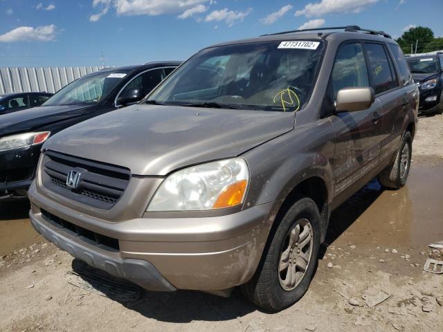 Photo 2 from auction – 2004 HONDA PILOT EX with VIN 2HKYF18414H597540
