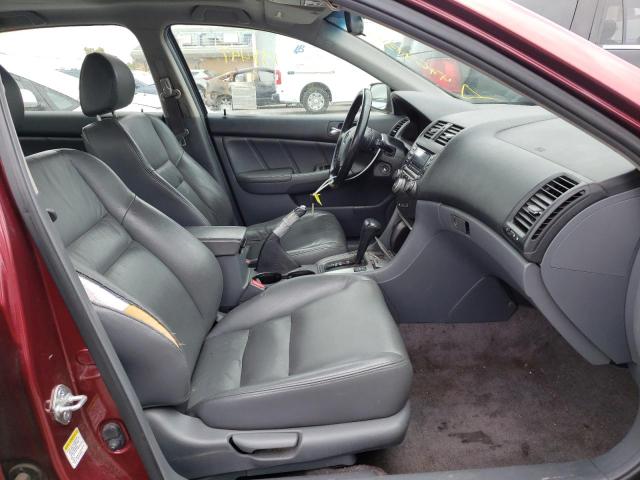 Photo 5 from auction – 2005 HONDA ACCORD EX with VIN JHMCM56885C006676