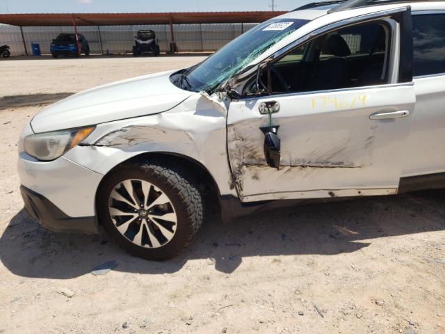 Photo 9 from auction – 2016 SUBARU OUTBACK 3. with VIN 4S4BSENC6G3292468