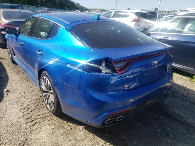 Photo 3 from auction – 2018 KIA STINGER PR with VIN KNAE25LA7J6025023
