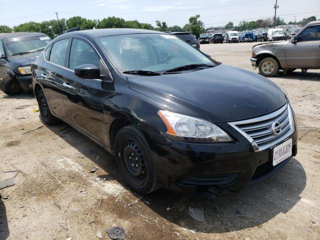NISSAN SENTRA S 2014 with VIN 3N1AB7AP4EL673387 - Photo from auction