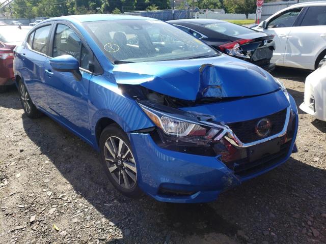 NISSAN VERSA SV 2021 with VIN 3N1CN8EV0ML924614 - Photo from auction