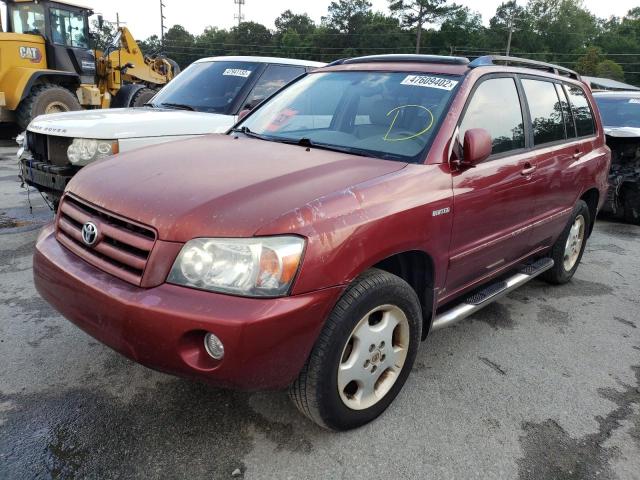 Photo 2 from auction – 2005 TOYOTA HIGHLANDER with VIN JTEEP21A750102354