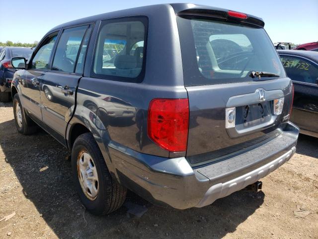 Photo 3 from auction – 2004 HONDA PILOT with VIN 2HKYF18174H613360