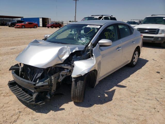 Photo 2 from auction – 2015 NISSAN SENTRA S with VIN 3N1AB7AP2FY367535