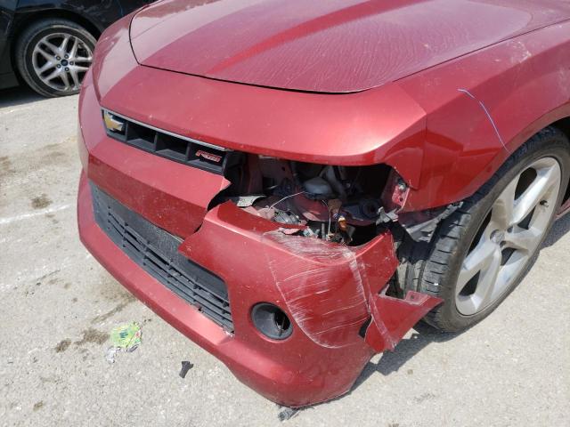 Photo 9 from auction – 2014 CHEVROLET CAMARO LT with VIN 2G1FB1E34E9270142