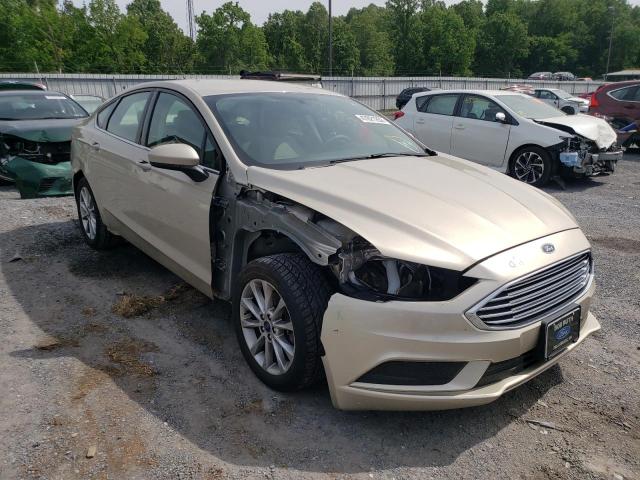 FORD FUSION SE 2017 with VIN 3FA6P0H75HR410169 - Photo from auction