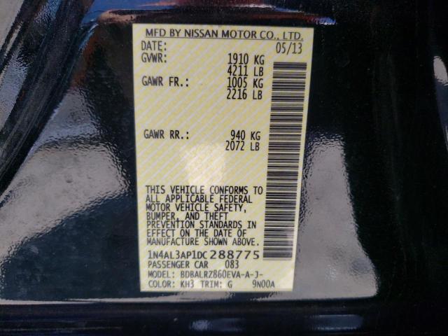 Photo 10 from auction – 2013 NISSAN ALTIMA 2.5 with VIN 1N4AL3AP1DC288775
