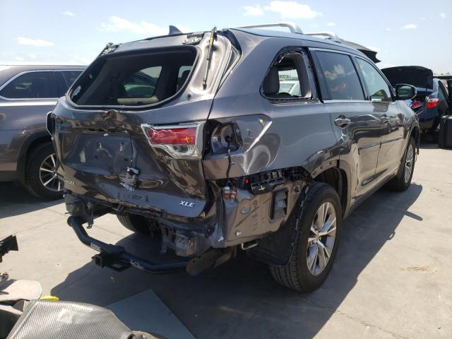 Photo 4 from auction – 2015 TOYOTA HIGHLANDER with VIN 5TDKKRFH6FS056230