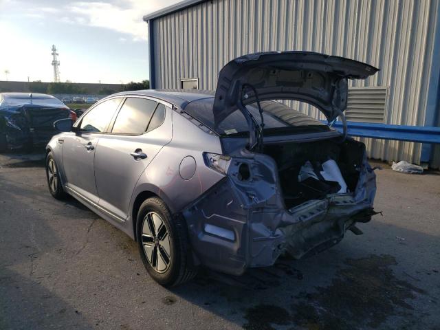 Photo 3 from auction – 2012 KIA OPTIMA HYB with VIN KNAGM4AD3C5014023
