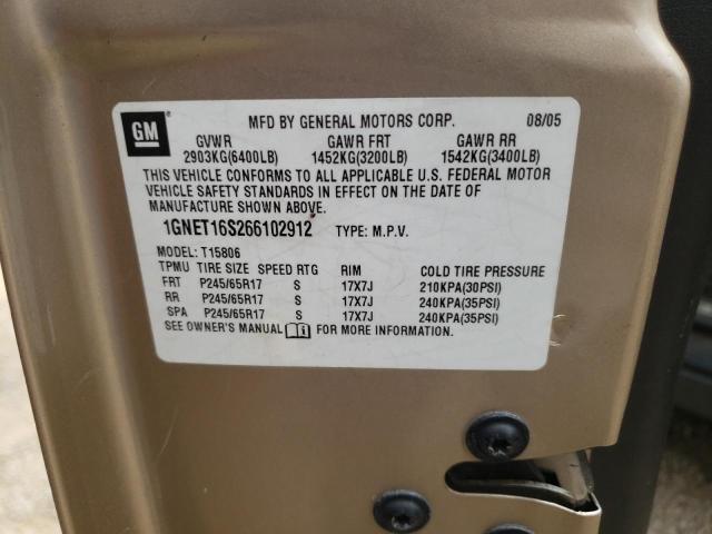Photo 10 from auction – 2006 CHEVROLET TRAILBLAZE with VIN 1GNET16S266102912