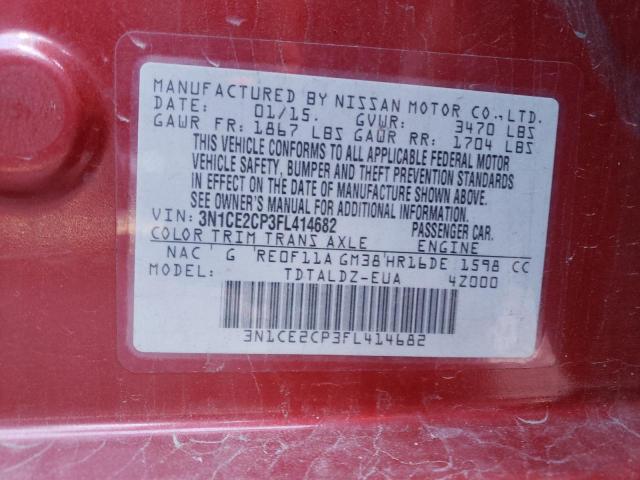 Photo 10 from auction – 2015 NISSAN VERSA NOTE with VIN 3N1CE2CP3FL414682