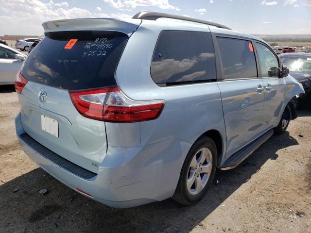Photo 4 from auction – 2017 TOYOTA SIENNA LE with VIN 5TDKZ3DC3HS866286