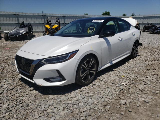 Photo 2 from auction – 2020 NISSAN SENTRA SR with VIN 3N1AB8DVXLY303786