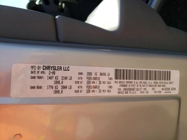 Photo 10 from auction – 2008 CHRYSLER ASPEN LIMI with VIN 1A8HX58NX8F136147