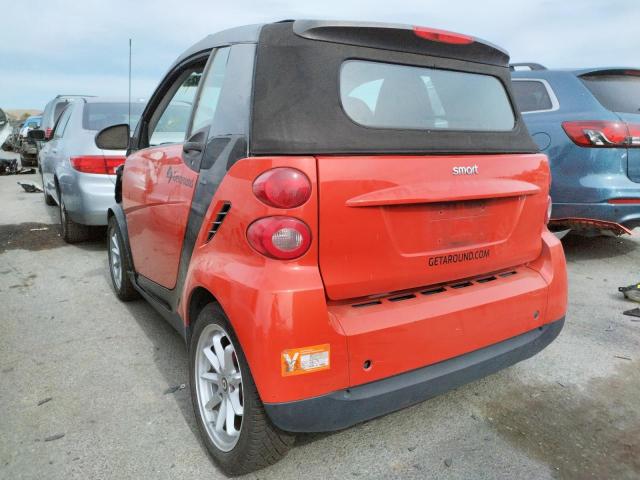 Photo 3 from auction – 2008 SMART FORTWO PAS with VIN WMEEK31X68K124241
