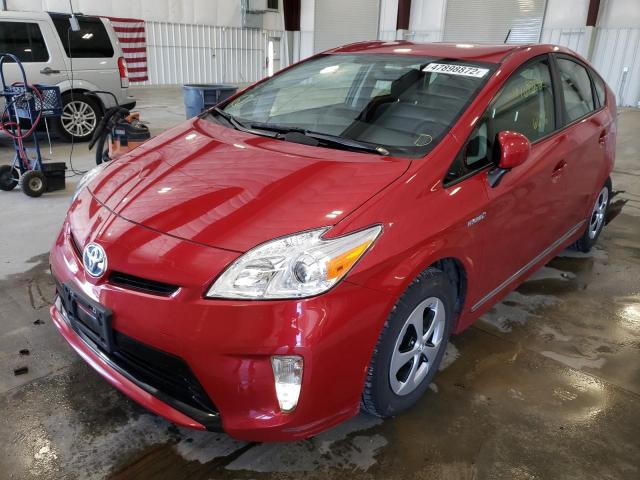Photo 2 from auction – 2015 TOYOTA PRIUS with VIN JTDKN3DU7F0396218