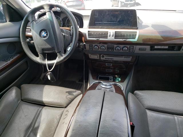 Photo 9 from auction – 2007 BMW 750 with VIN WBAHN83507DT71444