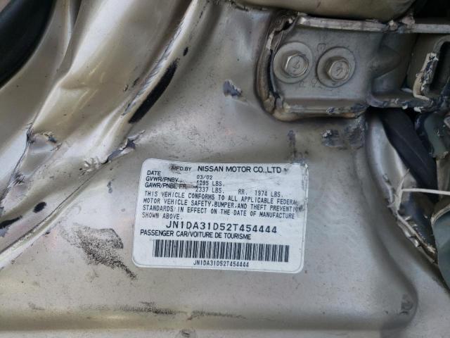 Photo 10 from auction – 2002 NISSAN MAXIMA GLE with VIN JN1DA31D52T454444