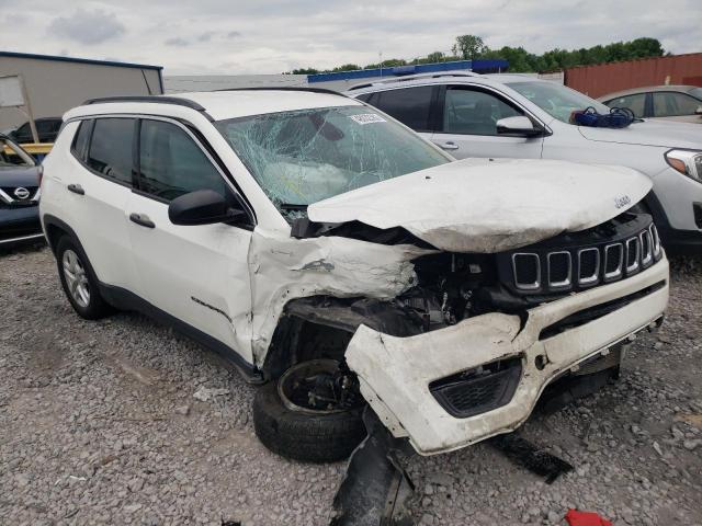JEEP COMPASS SP 2021 with VIN 3C4NJCAB6MT532155 - Photo from auction