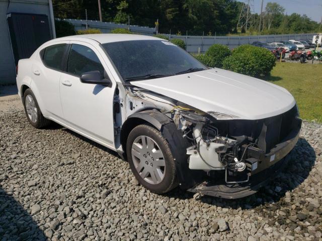 DODGE AVENGER SE 2013 with VIN 1C3CDZAB7DN530338 - Photo from auction