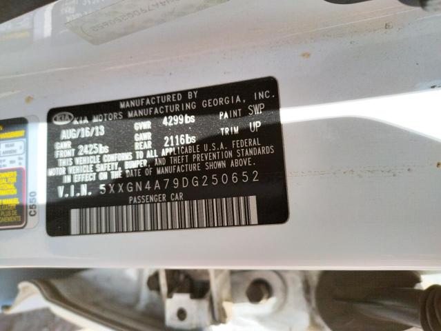Photo 10 from auction – 2013 KIA OPTIMA EX with VIN 5XXGN4A79DG250652
