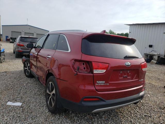 Photo 3 from auction – 2016 KIA SORENTO EX with VIN 5XYPH4A16GG120475